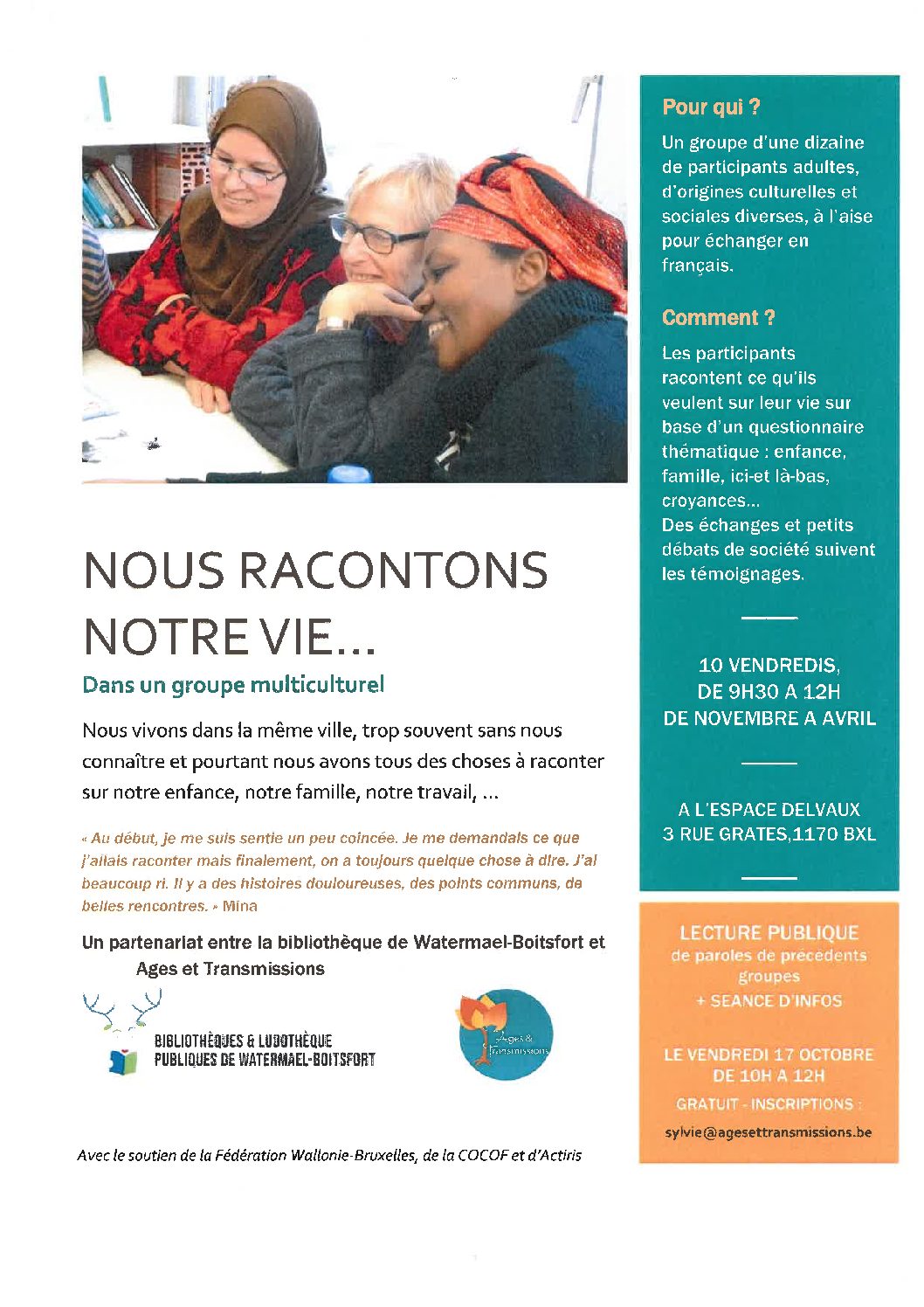 nous racontons